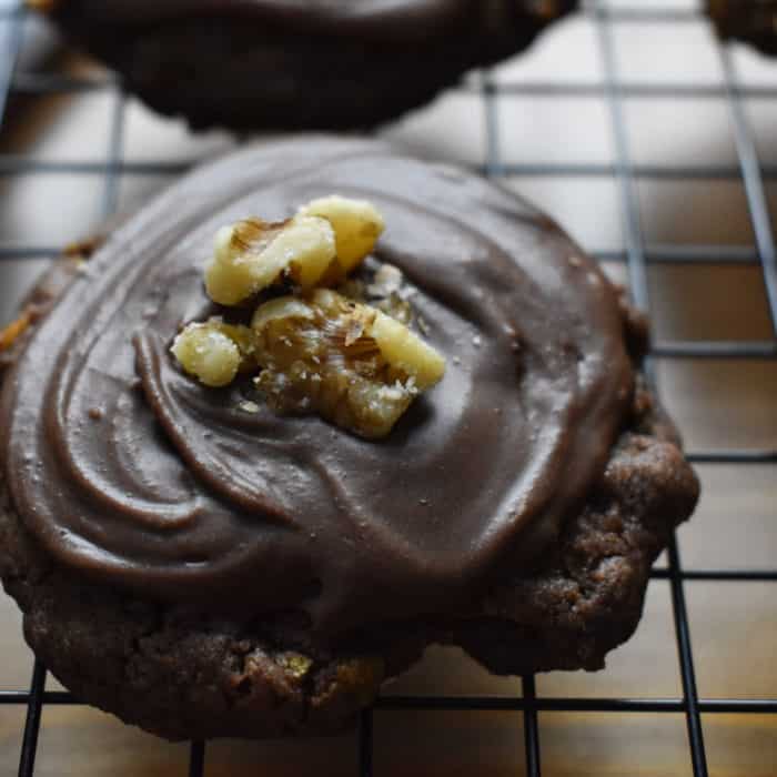 Chocolate Afghan cookies